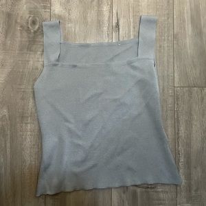 Light blue gently worn tank top